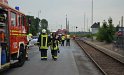 Kesselwagen undicht Gueterbahnhof Koeln Kalk Nord P056